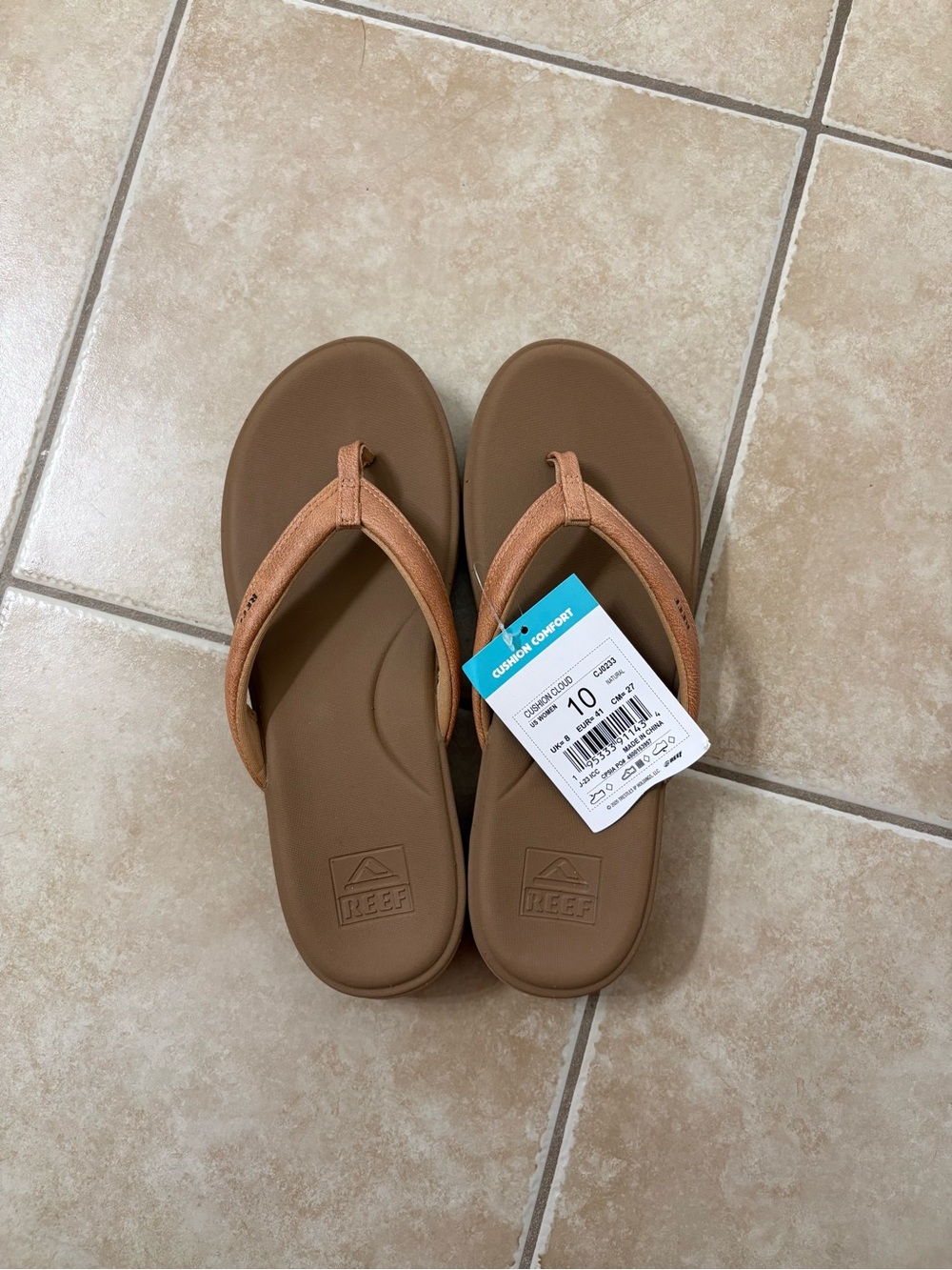 Reef Women’s Brown Flip Flop Sandals